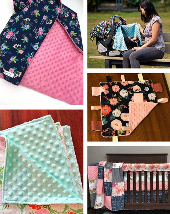 Polyester Brushed Minky Fabric 8