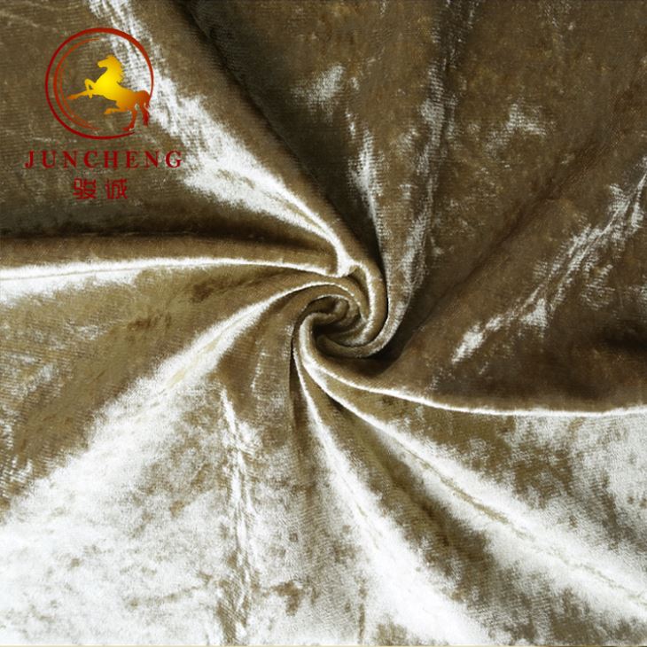 Crushed Velvet Fabric For Curtains